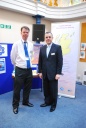 Phil Brown, SDCRN, and Henry Simmons, CEO, Alzheimer Scotland